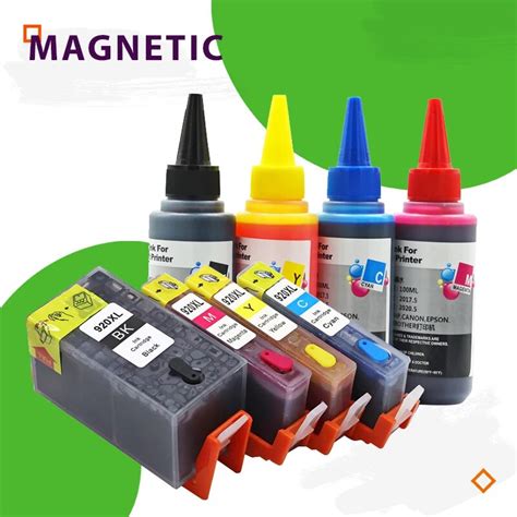 For HP 920 Full Ink Refillable Compatible For For HP OfficeJet 7500A