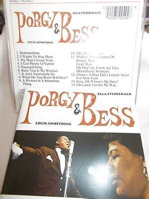 ELLA FITZGERALD LOUIS ARMSTRONG PORGY BESS EU 14 TRK CD VERVE