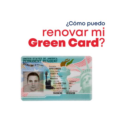 Quieres renovar tu Green Card sin estrés Aquí está la solución que