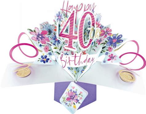 40th Birthday Card