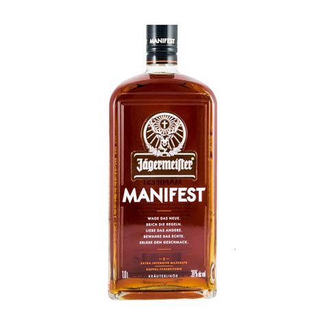 JAGERMEISTER MANIFEST 38 1l KARTON Alkohole Sklep