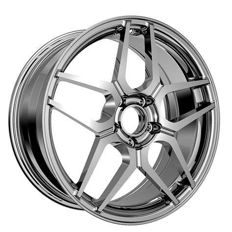 Monoblock Silver 1 Piece Forged Wheels For Mercedes Benz Audi BMW