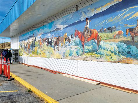 Whitehalls First Updated Mural At Jefferson Fresh Foods The