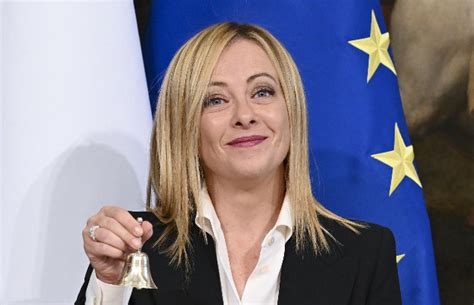 Meloni E Draghi A Palazzo Chigi Per La Cerimonia Della Campanella Poi