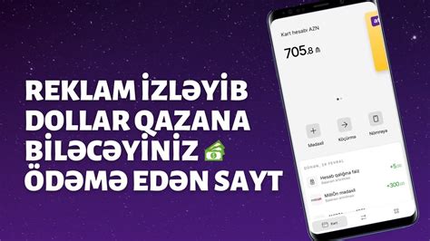 6 MANAT ÖDƏMƏ ALDIĞIM PUL QAZANDIRAN SAYT İnternetdən pul qazanmaq