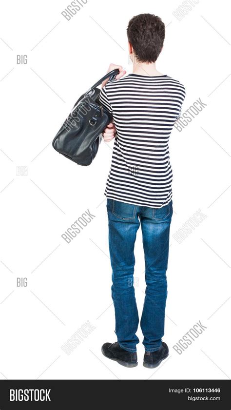 Back View Man Jeans Image And Photo Free Trial Bigstock