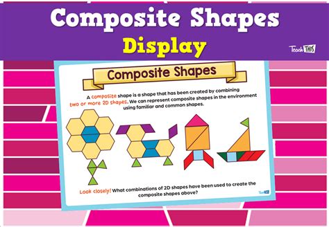 Composite Shapes Display Teacher Resources And Classroom Games