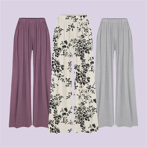 Stretchy Wide Leg Pants North