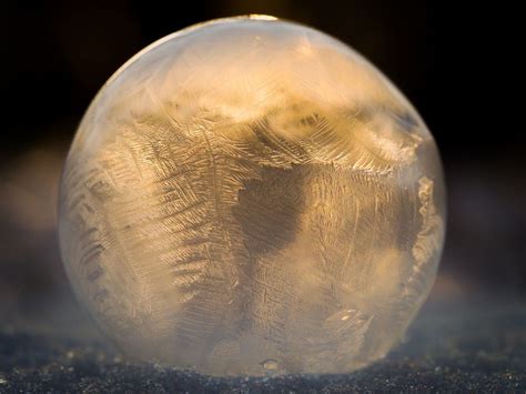 The Sublime Magic Of Frozen Soap Bubbles