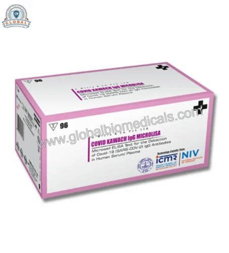 J Mitra Covid Kawach IgG Microlisa Elisa Kit At Rs 2400 Box J Mitra