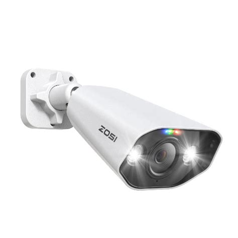 ZOSI 5MP POE Camera CCTV Security Cameras H 265 3K IP Camera Color