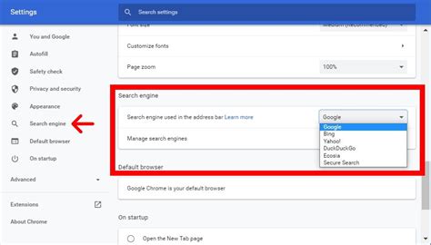 How To Change The Default Search Engine Of Your Browser Hellotech How