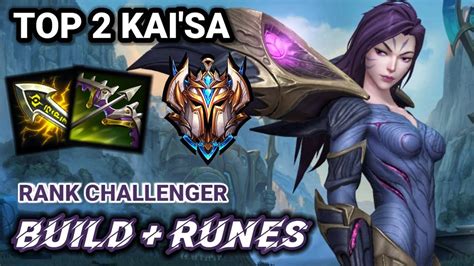 Wild Rift Top Kai Sa Challenger Full Ranked Youtube