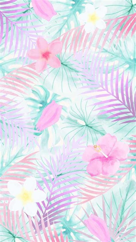 🔥 Free Download Iphone And Android Wallpapers Floral Summer Pattern Wallpaper For [736x1308] For