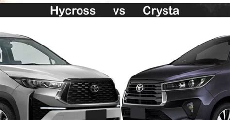 Toyota Innova Hycross Vs Innova Crysta Comparison Here’s What All’s Different Car Blog India