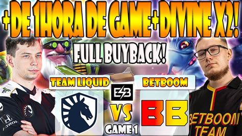 Team Liquid Vs Betboom Bo Game Semifinal Nisha Micke Vs Nightfall