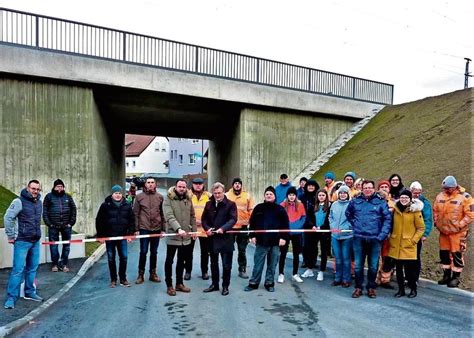 Stockheim Endlich freie Fahrt durch Unterführung Kronach Neue