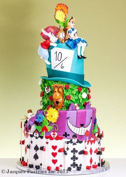 Gorgeous Alice in Wonderland cakes - Alice-in-Wonderland.net blog