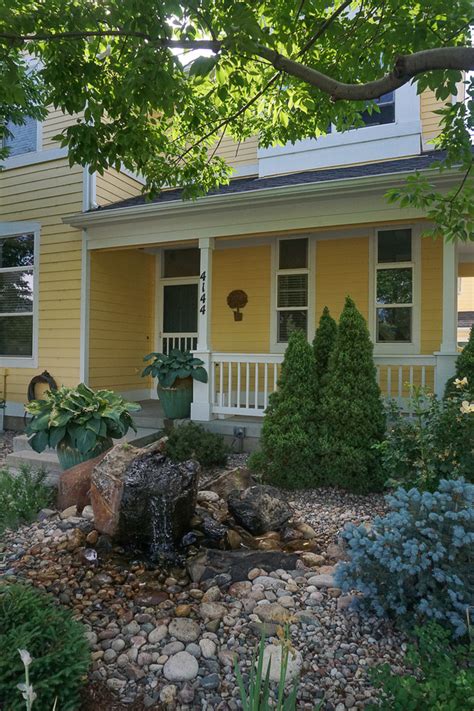 English Style Courtyard Garden Traditional Landscape Denver By