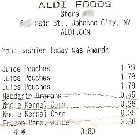 A Very Common Receipt Bill Font For Cash Register