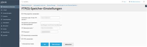 Wie Stelle Ich In Plesk Ein Backup Wieder Her Power Netz
