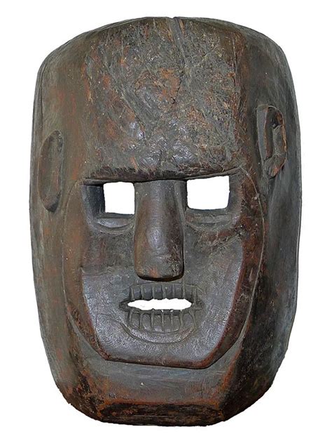 Antique Indonesian Shaman Mask - Antique Singing & Healing Bowls