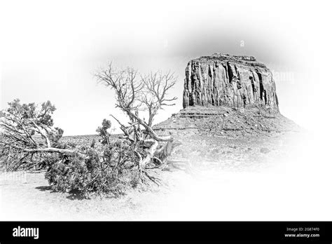 Monument Valley In Utah Oljato Stock Photo Alamy