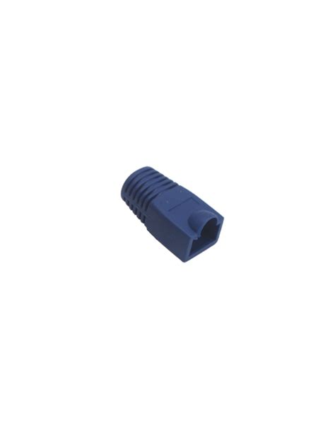 Saxxon S A Bota Para Conector Plug Rj Cat E Color Azul