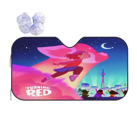 Turning R-e Car Windshield Sunshade Front Window Sun Shades Folding