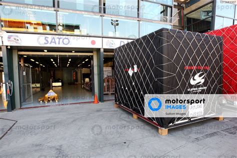 Super Aguri Racing F1 Team Freight In The Pits Australian Grand Prix