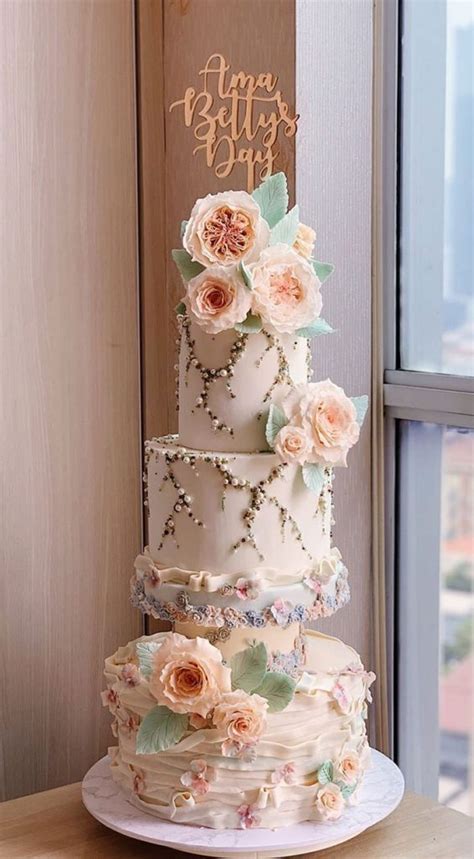 Possibly The Prettiest Wedding Cakes Ever