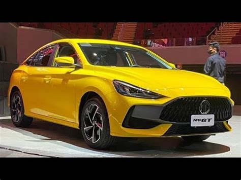 All New MG GT 2023 Yellow Color Exterior And Interior YouTube