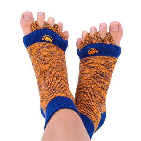 Sore Feet And Foot Pain Find Relief With Navy And Orange Foot Alignment