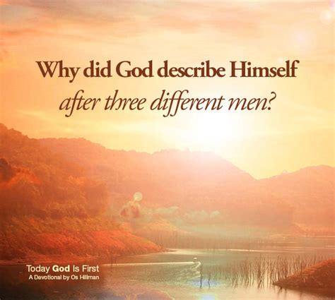 Abraham, Isaac, and Jacob - Today God Is First