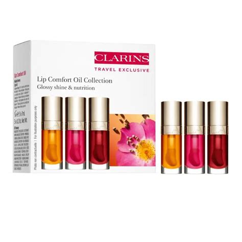 Clarins Lip Comfort Oil T Set 3 X 7 Ml 59995 Kr