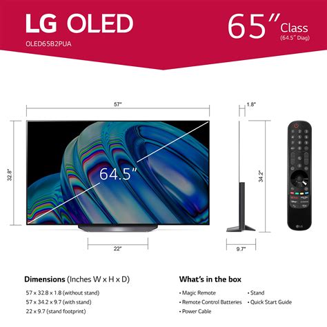 Mua LG B2 Series 65 Inch Class OLED Smart TV OLED65B2PUA 2022 AI