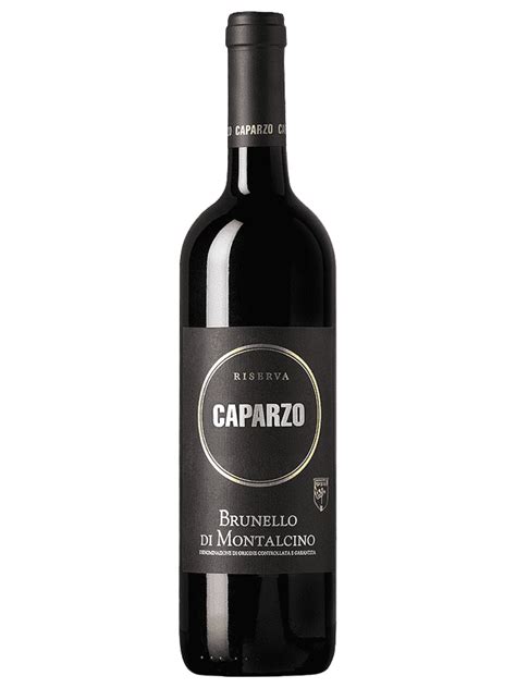 Brunello Di Montalcino Riserva Caparzo Enoteca Corsi