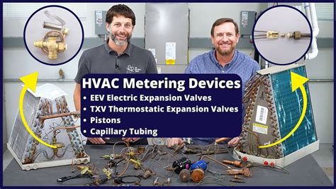 Hvac Metering Device Types Eev Txv Tev Piston Capillary Tubing