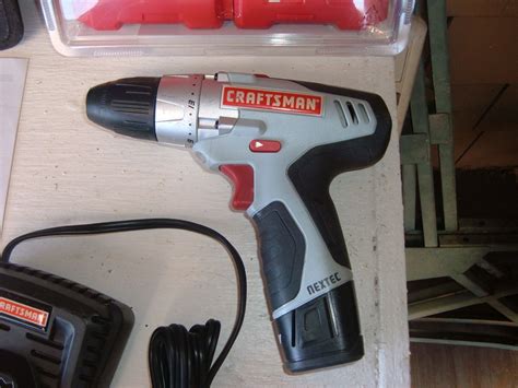 Craftsman Nextec 12v 38 Drill Driver Kit Used With New Milwaukee