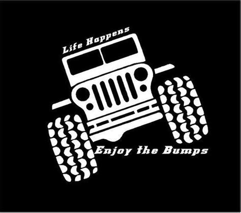 Jeep Life Happens Decal Jeep Life Car Decal Jeep Life Vinyl Decal Jeep