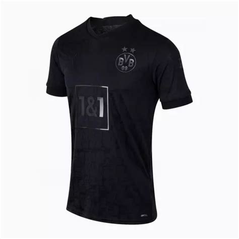 Camisa Bvb Toda Preta Borussia Temporada Original Frete Gr Tis