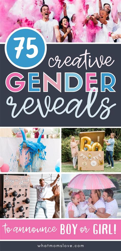 75 Unique Gender Reveal Ideas Worthy Of Your Big Announcement Pregnancy Gender Reveal Gender