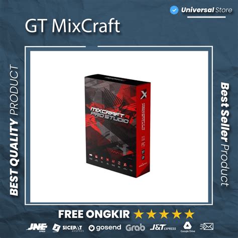 Jual Software Aplikasi Gt Mixcraft Pro Studio Full Version Terbaru