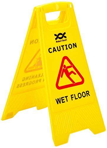 Cheap 2work Ps123 Wet Folding Safety Sign Caution Wet Floor And