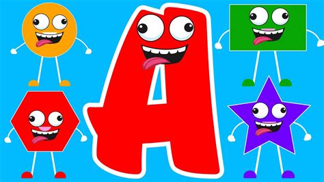 ABC Phonics Song and Shapes Song For Toddlers | ABC Song | ABC Learning ...