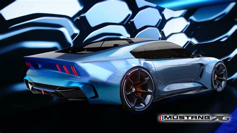 S650 Mustang render based on sculptural concept | Mustang7G - 2024 ...