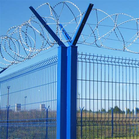 Quality Welded 3d Curved Mesh Wire Security Fence For School Airport Fencing China 3d Bend