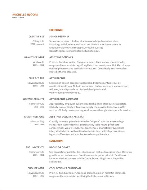 Microsoft office templates for word resume - perrd