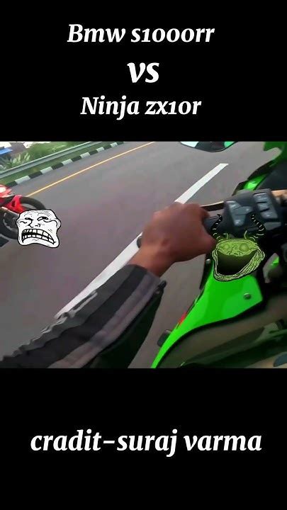 Bmw S1000rr Vs Ninja Zx10r 🥵🥵shorts Virlshorts Youtube