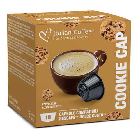 Nescafe Dolce Gusto Cappuccino Biscotto Nuovo Gusto Capsule Cialde